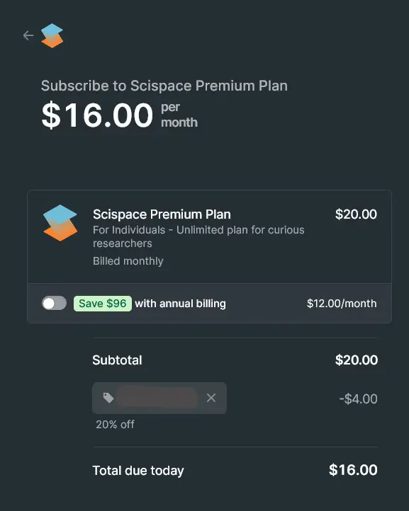 How to Redeem a SciSpace Coupon Code